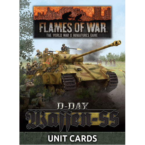 Flames of War: Waffen-SS Unit Card Pack (43 cards)