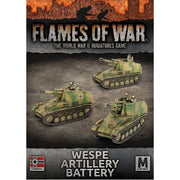 Flames of War: Wespe Artillery Battery