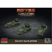 Flames of War: ZSU M17 Anti-Aircraft Platoon (x3 Plastic)
