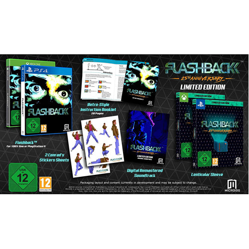 Flashback 25th Anniversary Limited Edition - PS4 - Gameplay Shot 1