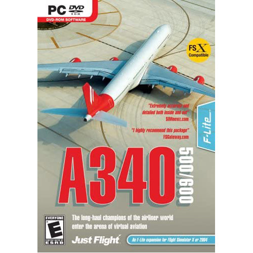 Flight Simulator X: A340500/600 Expansion - PC