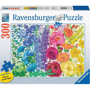 Floral Rainbow, 300pc Large Format