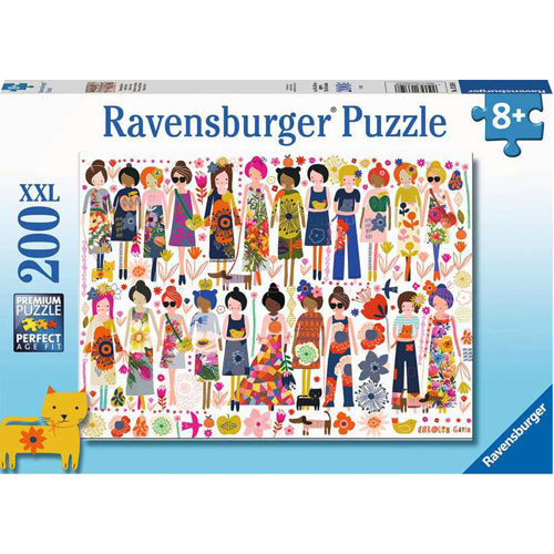 Flowers & Friends, 200pc XXL