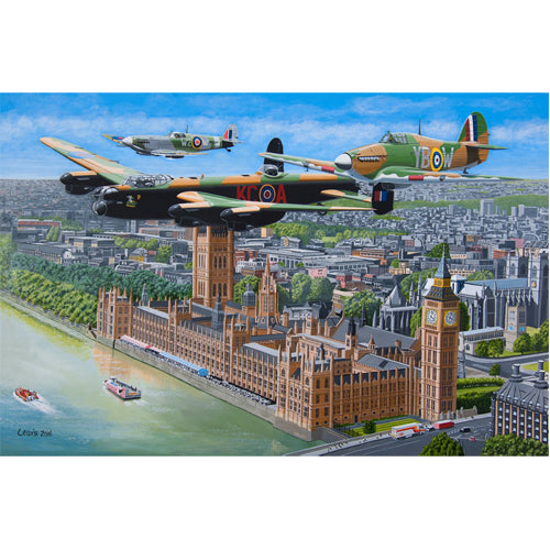 Fly Past 500 Piece Puzzle