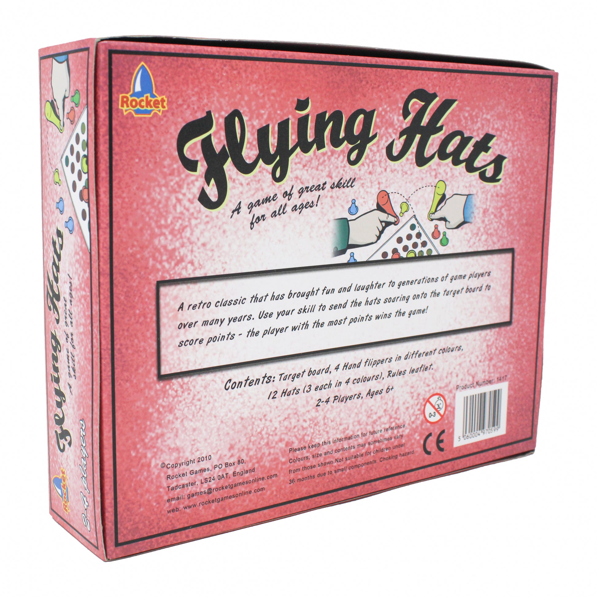Flying Hats Back