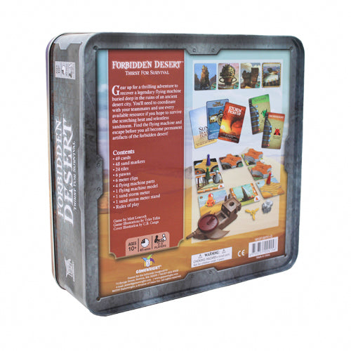 Forbidden Desert Back