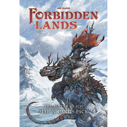 Forbidden Lands - The Bitter Reach Maps and Card Pack