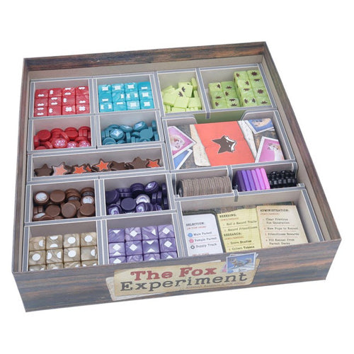 Fox Experiment Colour Box Insert