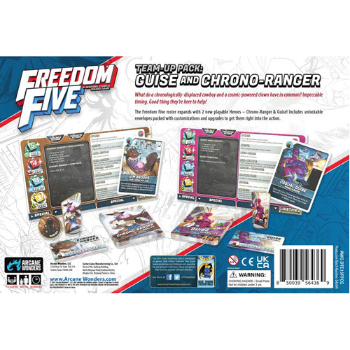 Freedom Five: Guise and Chrono-ranger Team-up Pack