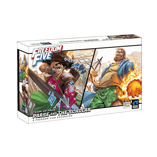 Freedom Five: Parse and the Scholar Team Up Pack