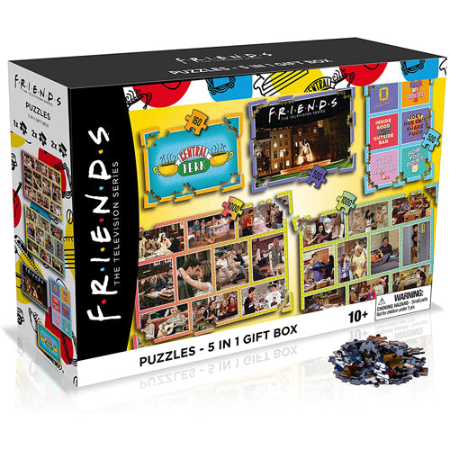 Friends Puzzle 5-in-1 (2x 1000pc, 2x 500pc, 1x 160pc)