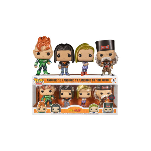 Funko POP Animation DBZ 4pk - Special Edition