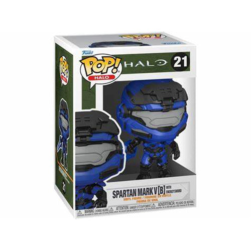 Funko POP Games Halo Infinite Mark V w Blue E Sword