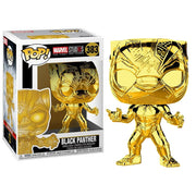 Funko POP!: Marvel Studios First 10 Years - Black panther (Gold Chrome)