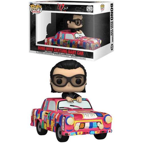 Funko POP! Ride Super Deluxe: U2-AB Car With Bono