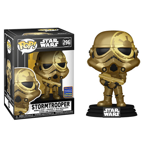 Funko POP! WonCon Exclusive Star Wars #296 - Golden Stormtrooper