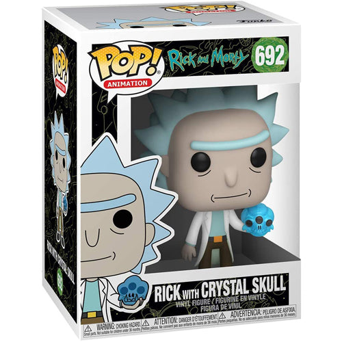 Funko POP!:Rick w/Crystal Skull (Rick and Morty)