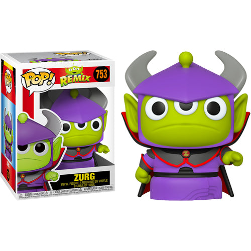 Funko Pop! Keychain: Pixar Alien Remix (zurg) Pocket Vinyl