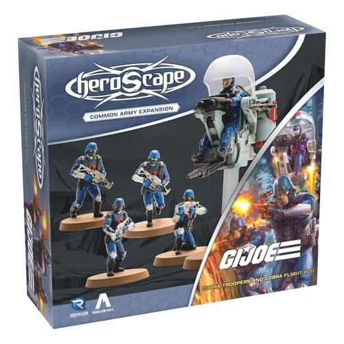 G.I. JOE Heroscape: COBRA Troopers and COBRA Flight Pod Army Expansion