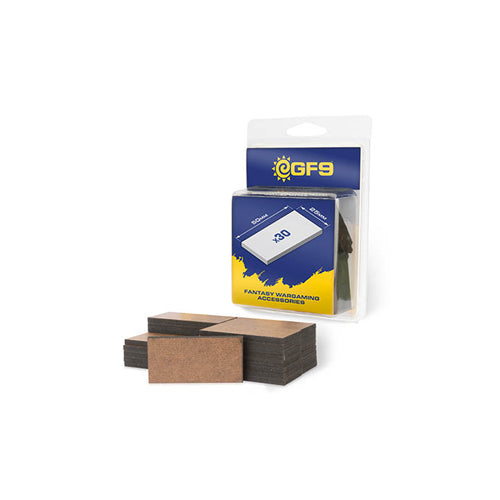 GF9 MDF Bases 25mm x 50mm (30)