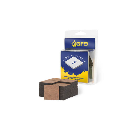 GF9 MDF Bases 30mm x 30mm (40)