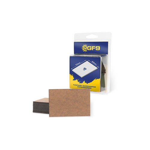 GF9 MDF Bases 50mm x 75mm (8)