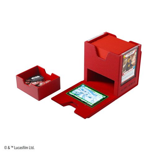 Gamegenic - Star Wars: Unlimited - Twin Suns Deck Pod - Red