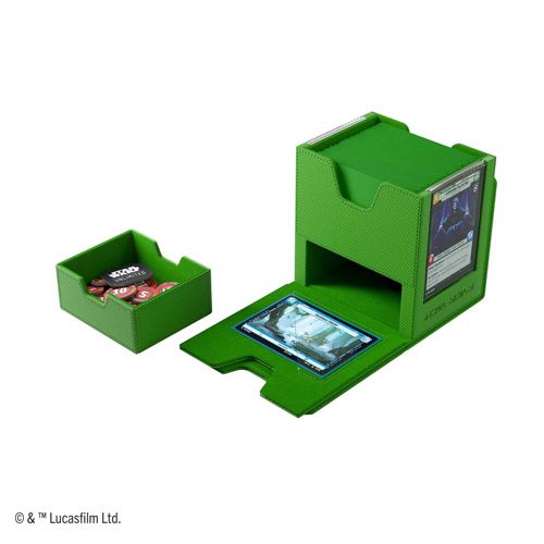 Gamegenic - Star Wars: Unlimited - Twin Suns Deck Pod - Green