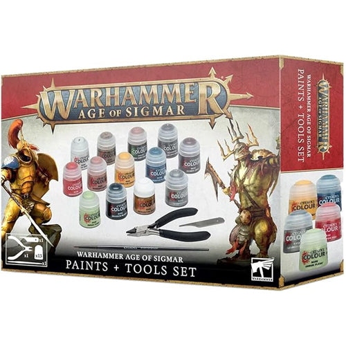 Warhammer: Age of Sigmar - Paints and Tools Set