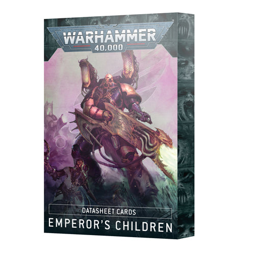 Warhammer 40000: Datasheet Cards - Emperor's Children