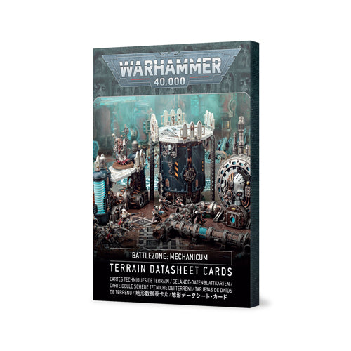 Battlezone: Mechanicum - Terrain Datasheet Cards