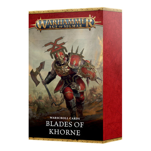 Warscroll Cards: Blades Of Khorne