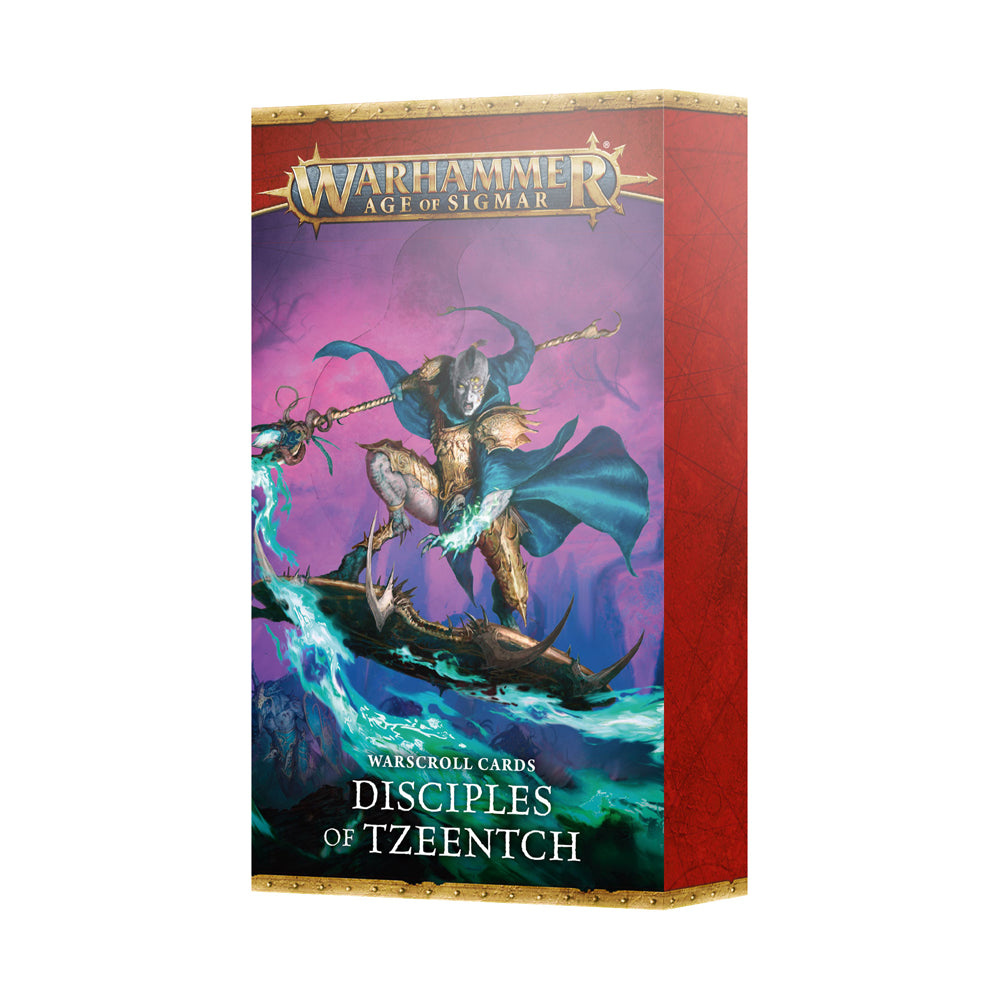 Warscroll Cards: Disciples Tzeentch (4th Edition)