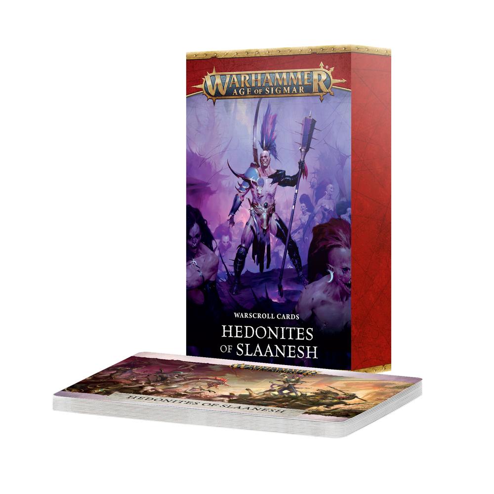 Warscroll Cards: Hedonites Of Slaanesh (4th Edition)