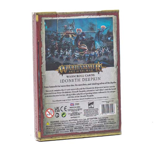 Warscroll Cards: Idoneth Deepkin Back