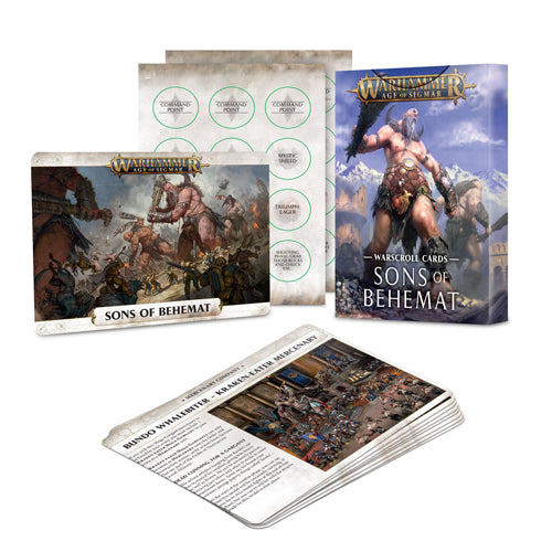 Warscroll Cards: Sons of Behemat