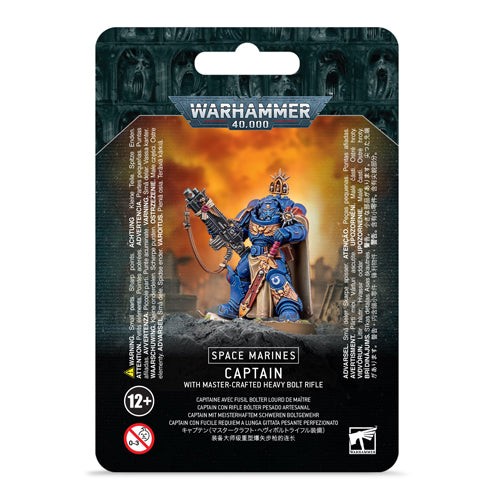Space Marines: Captain with Master-Crafted Bolt Rifle
