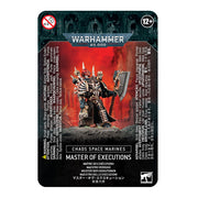 Chaos Space Marines Master Of Executions