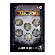 Necromunda 25Mm Bases (X10)