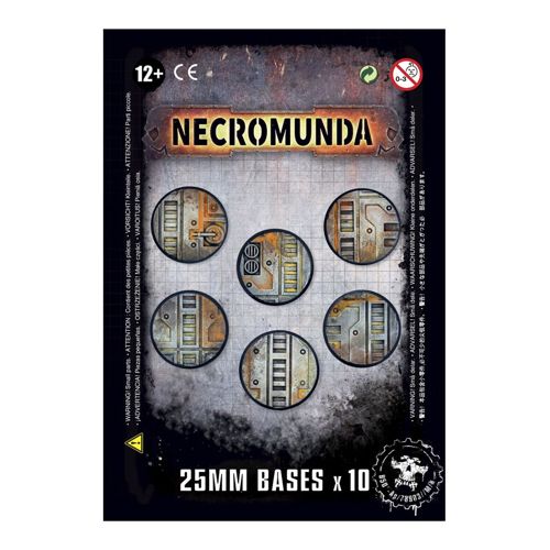 Necromunda 25Mm Bases (X10)