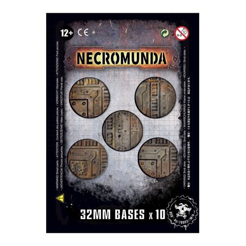 Necromunda 32Mm Bases (X10)