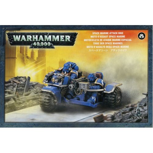 Space Marine Attack Bike