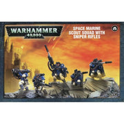 Space Marine Scouts With Sniper Rifles