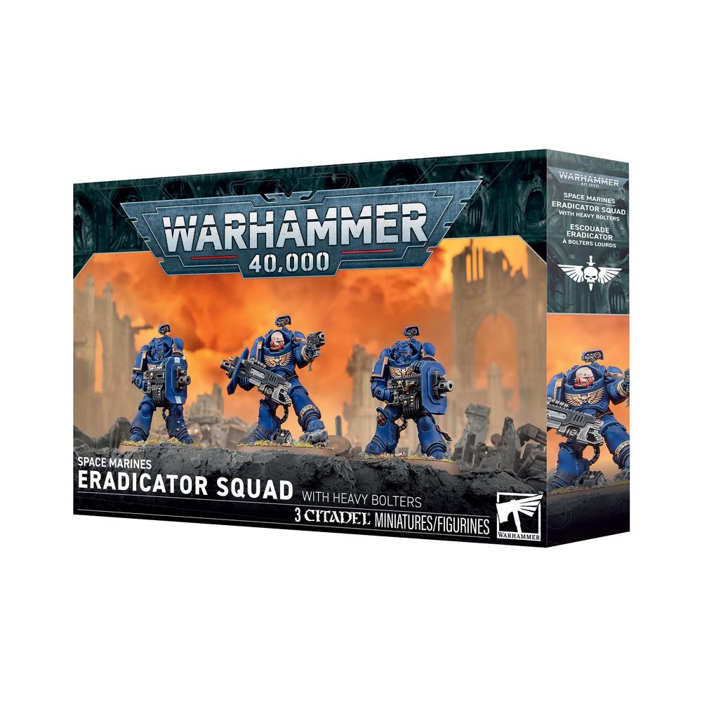Space Marines: Eradicator Squad With Heavy Bolters