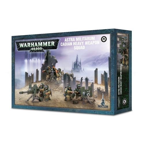 Cadian Heavy Weapon Squad