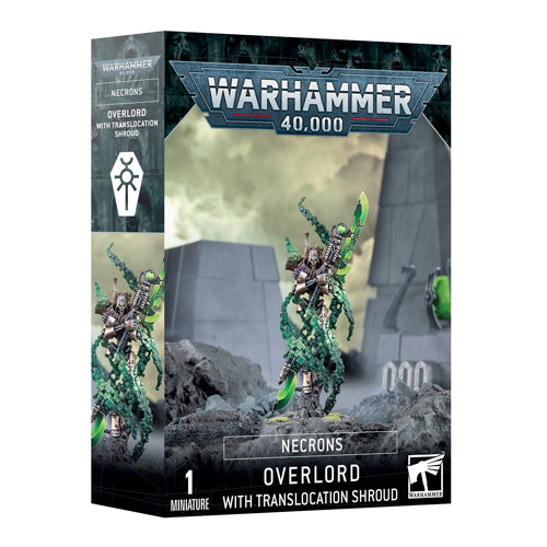 Necrons: Overlord + Translocation Shroud