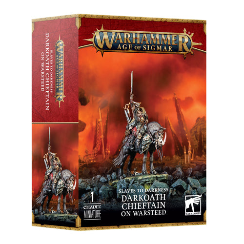 Warhammer Age of Sigmar: Slaves To Darkness - Darkoath Chieftain on Warsteed