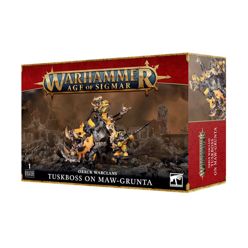 Orruk Warclans: Tuskboss On Maw-Grunta