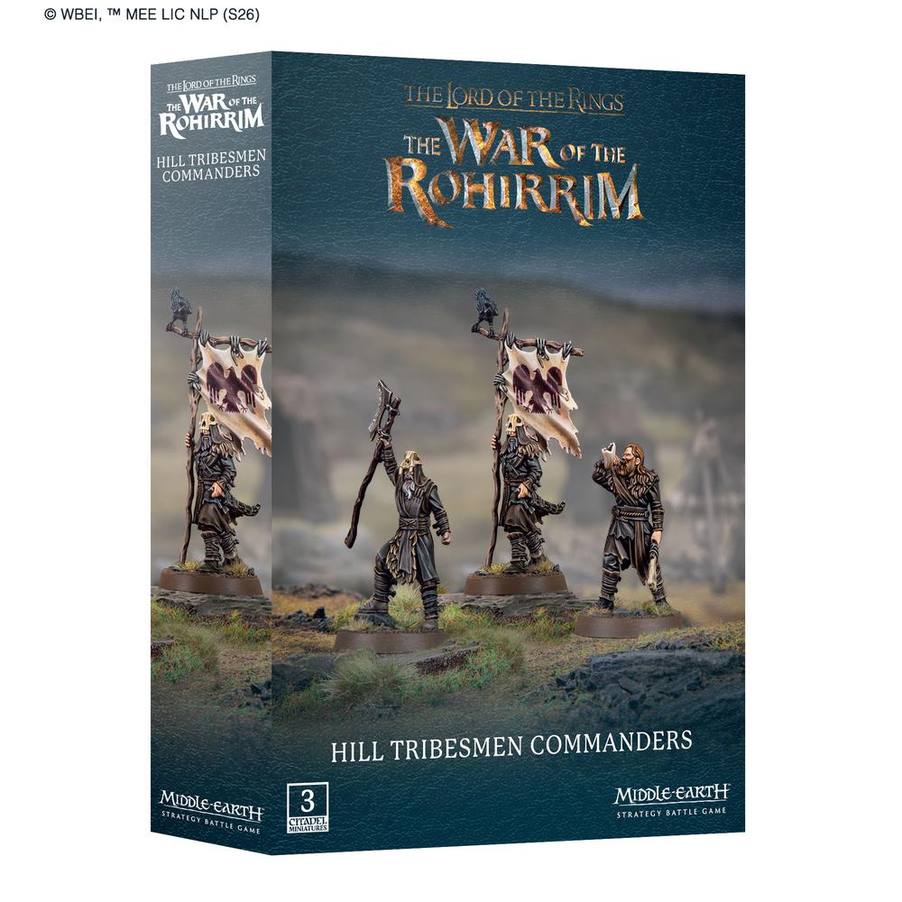 Middle-Earth Strategy Battle Game : Hill Tribesmen Commanders