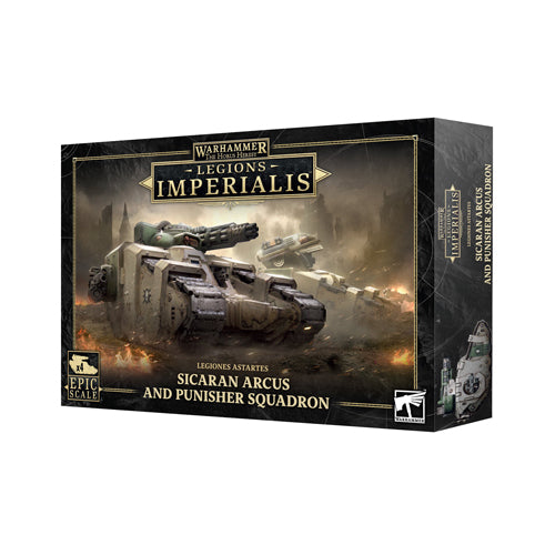 Warhammer: The Horus Herecy - Legions Imperialis - Sicaran Arcus and Punisher Squadron